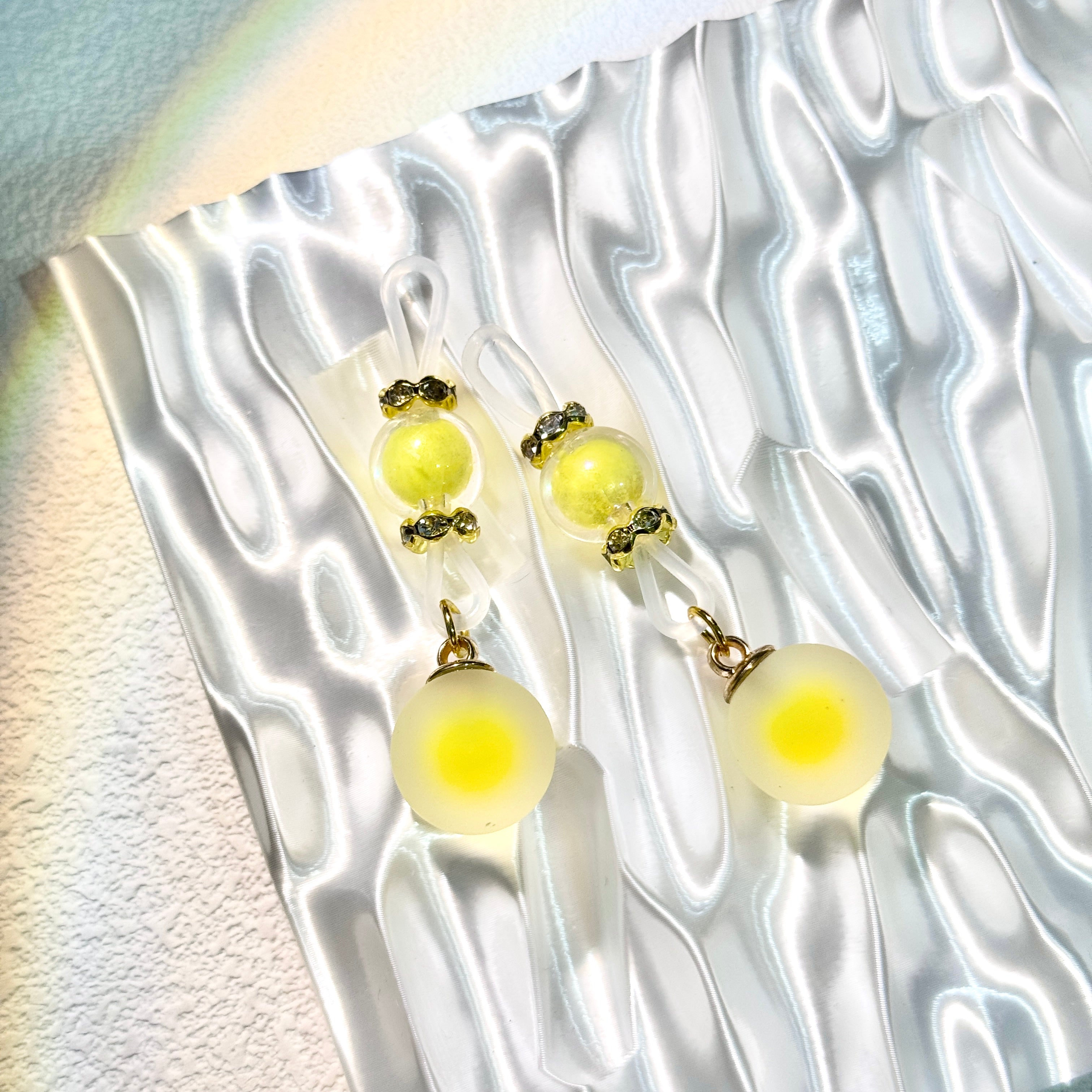 Sunshine Crystal Nipple Clamps