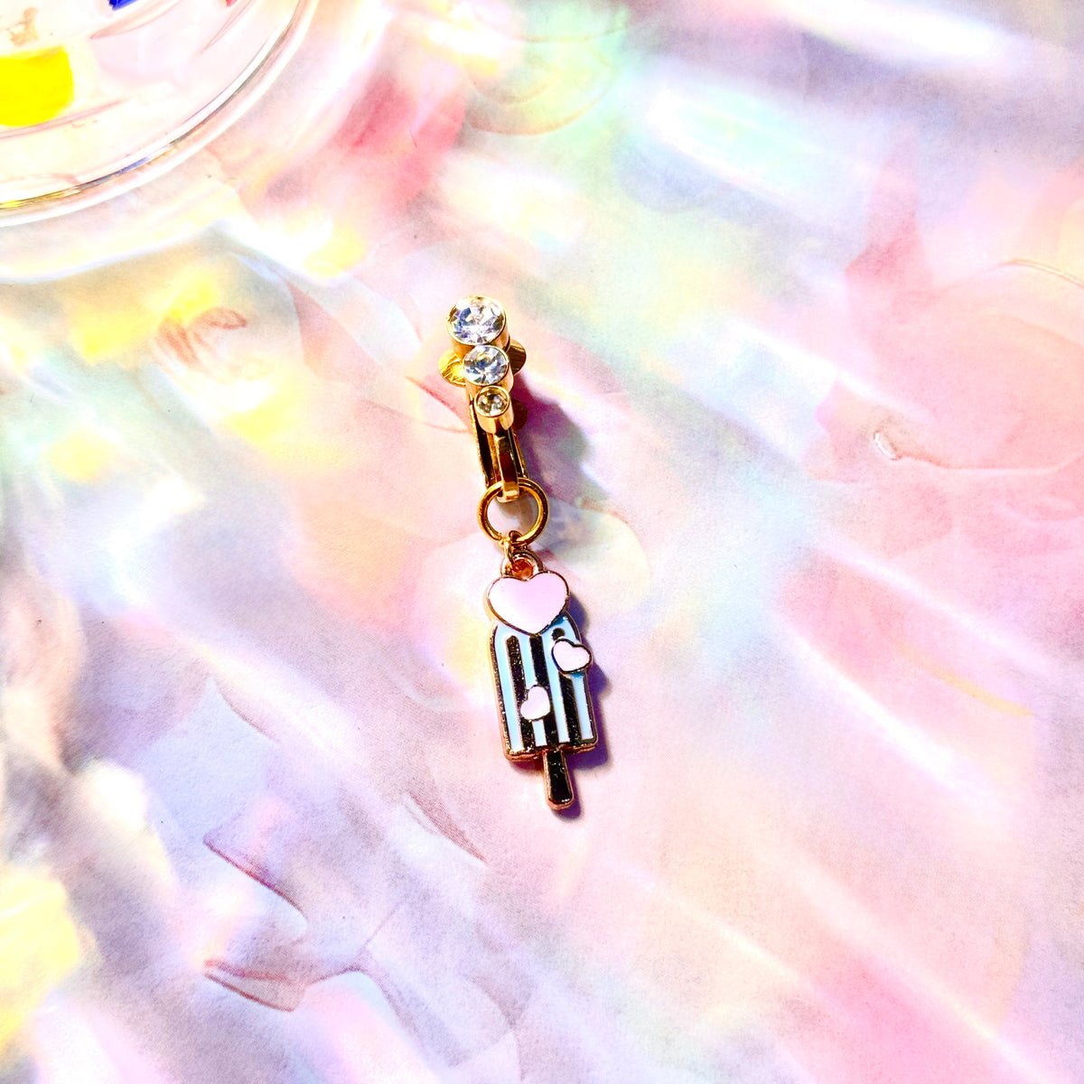 Sweet Ice Cream Faux Navel Ring
