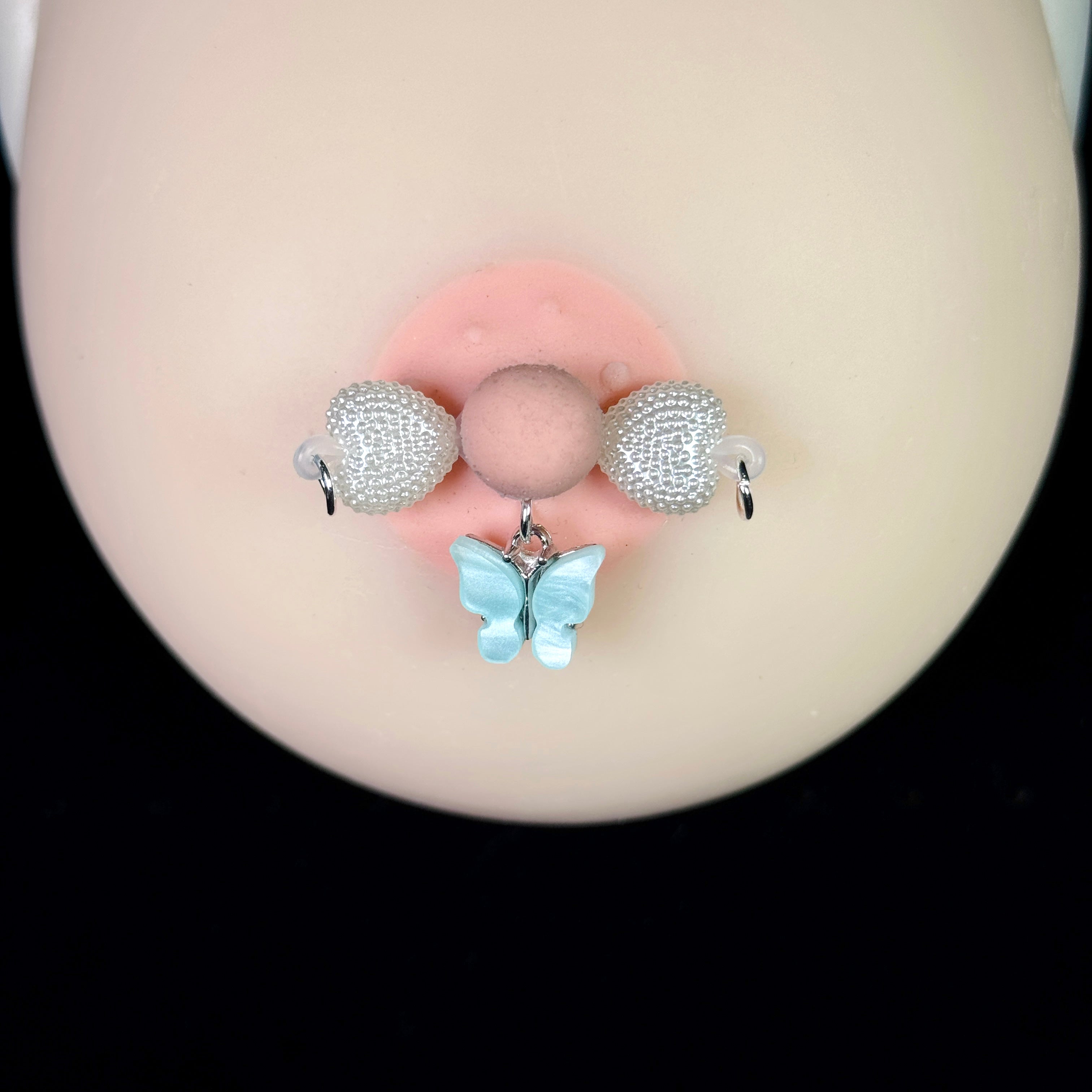 nipple clamps made of pearl powder