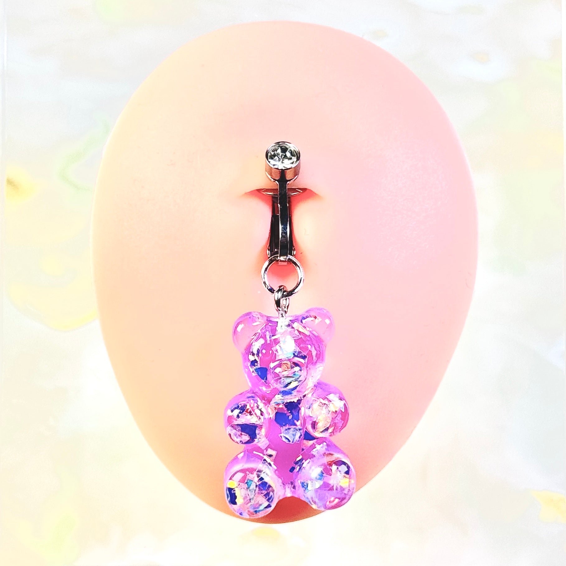 Belly Button Ring - Teddy Bear