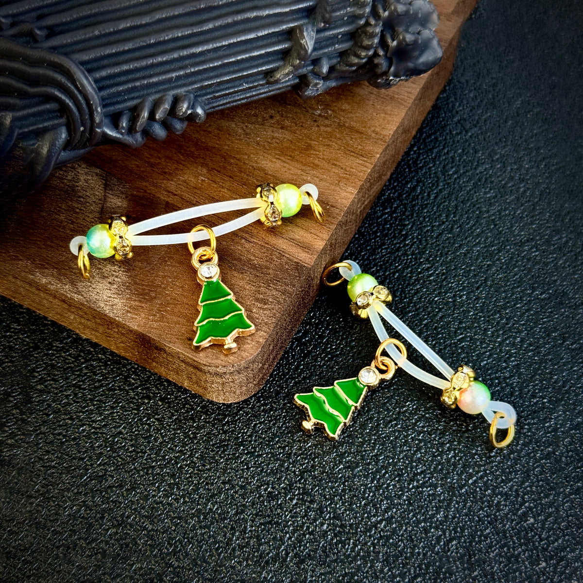 Luna Christmas Tree Pearl Clips™