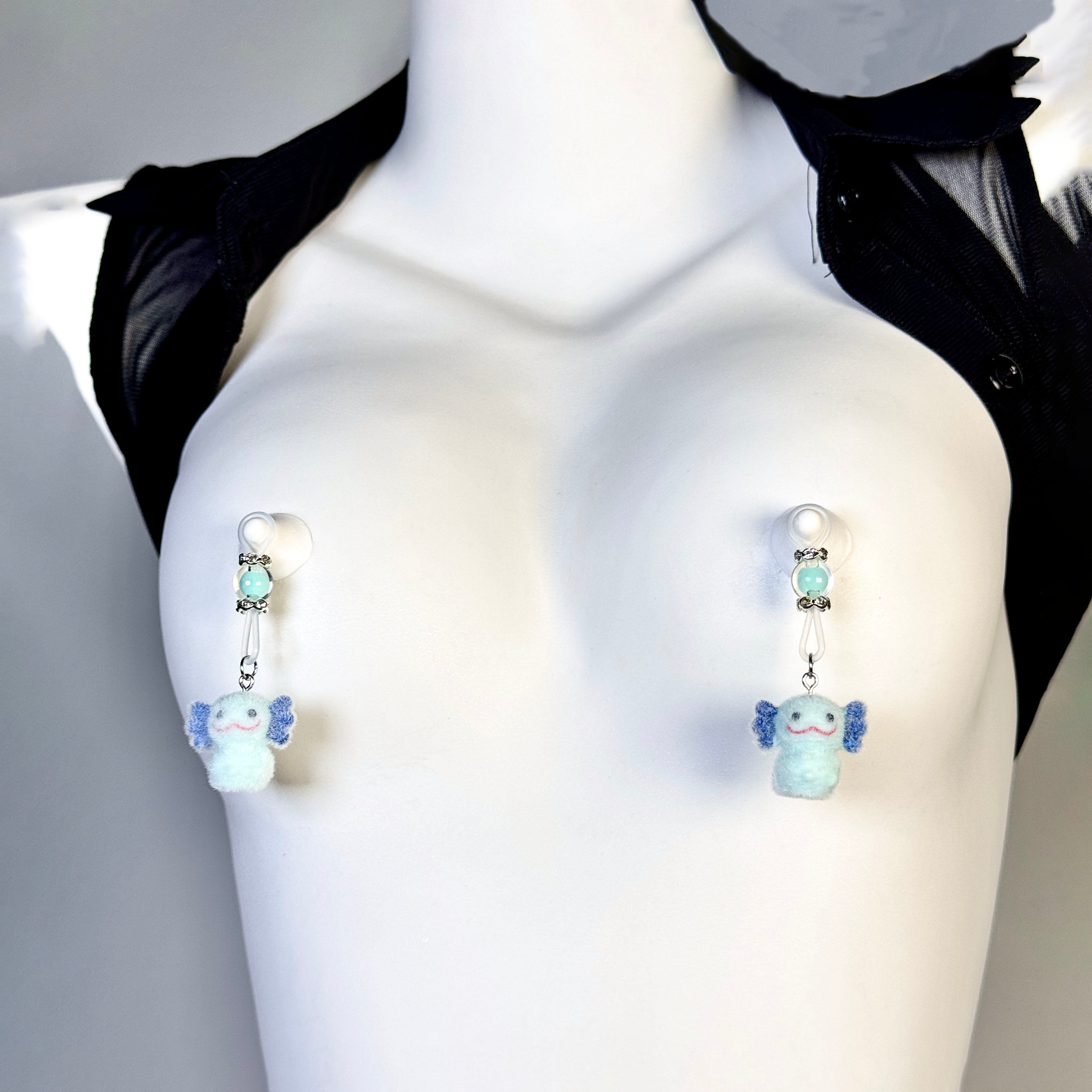 Little Blue Alien Clamps