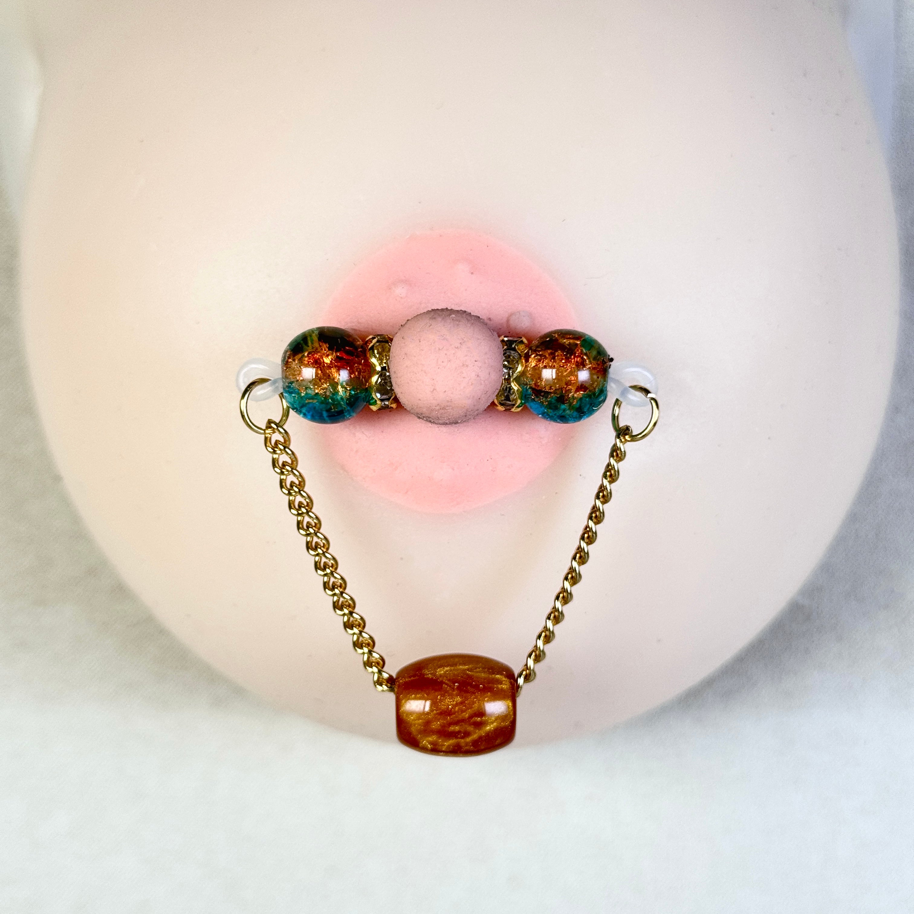 Amber Ocean Glow Chain