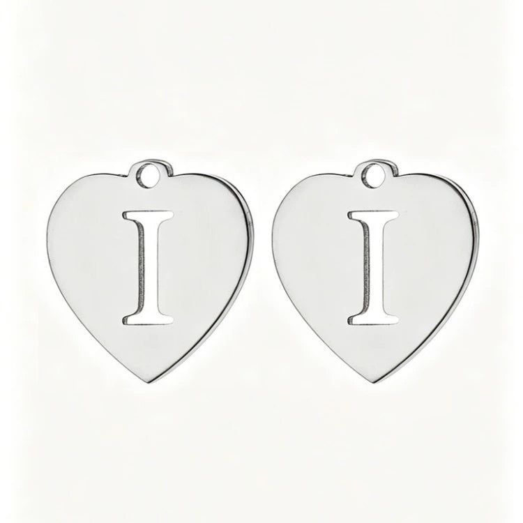 Customized initial gold crown clip