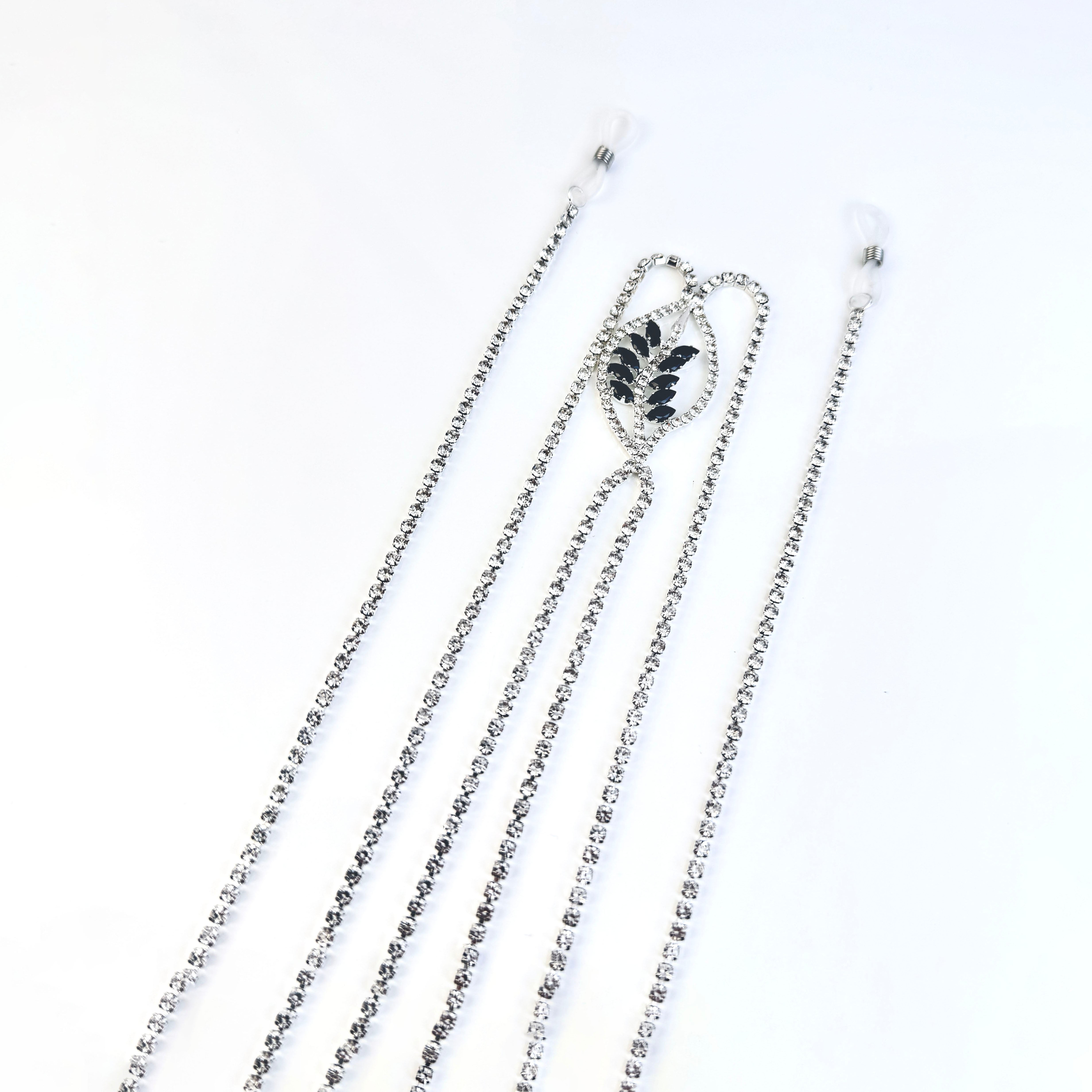 Crystal Leaf Goddess Body Chain