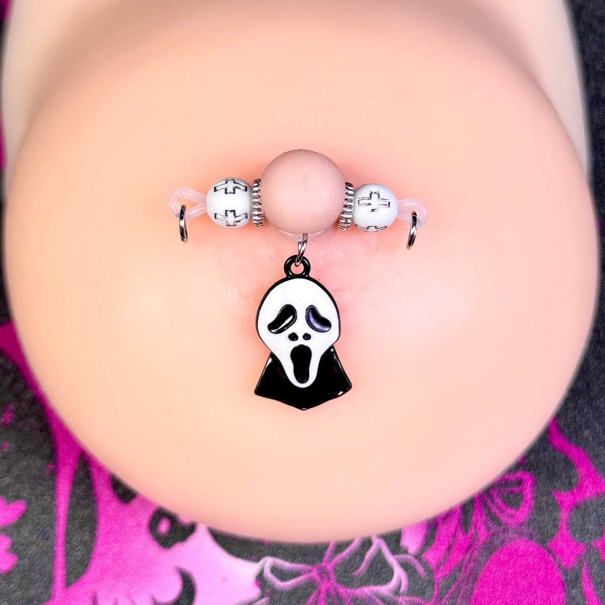 Scream Ghost Non-Piercing Nipple Clamp