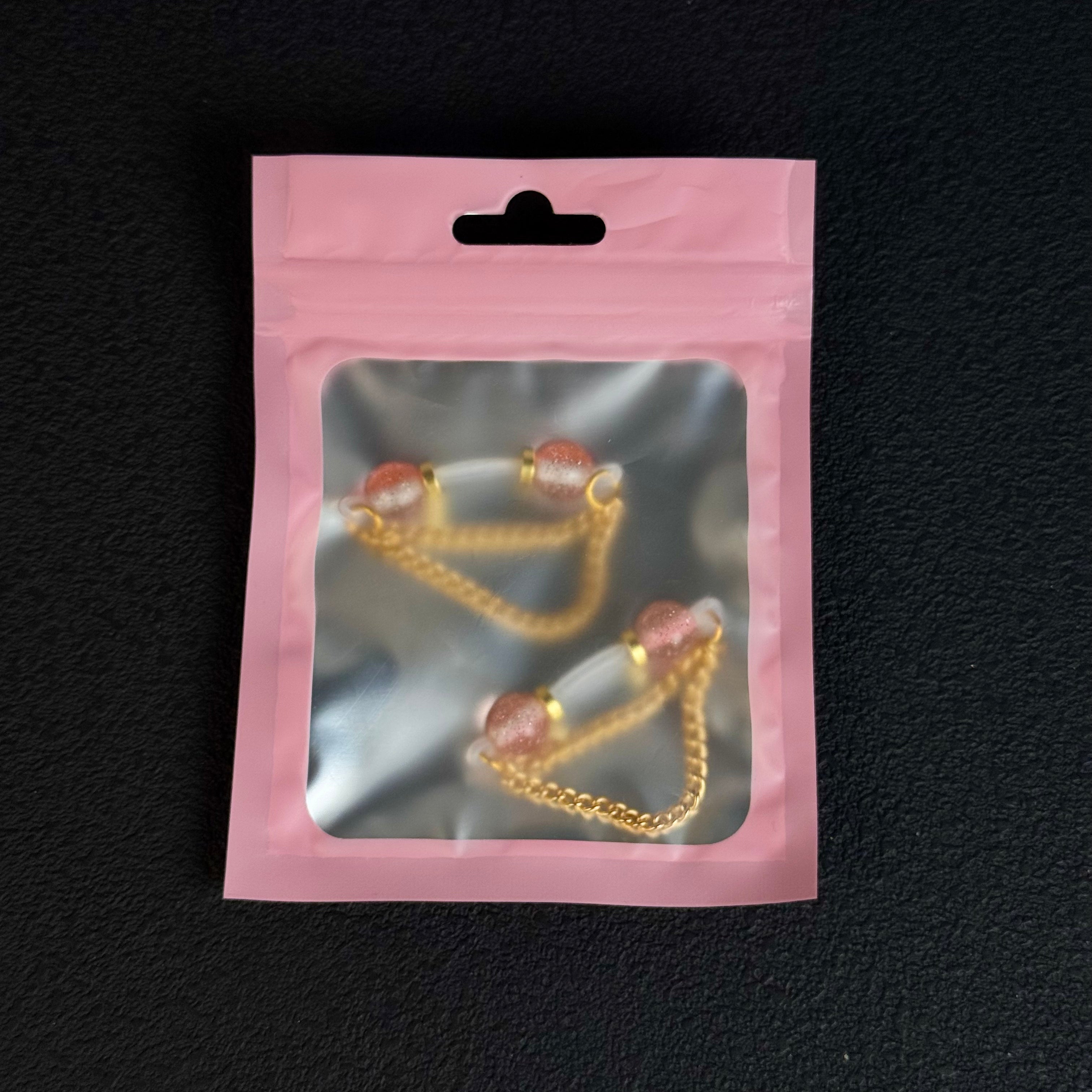 Blush Chain Nipple Clip