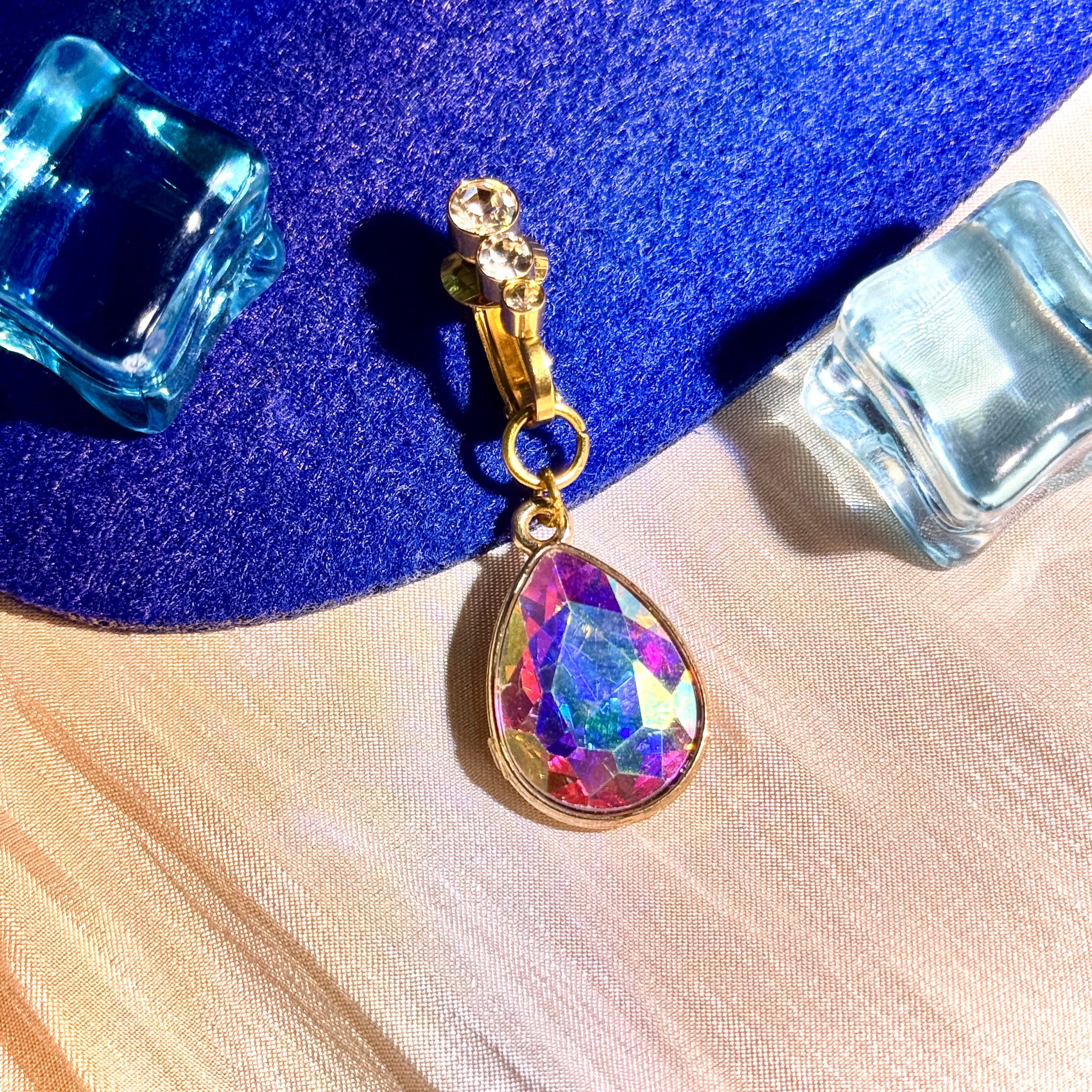 Aurora Crystal Drop Navel Clip™