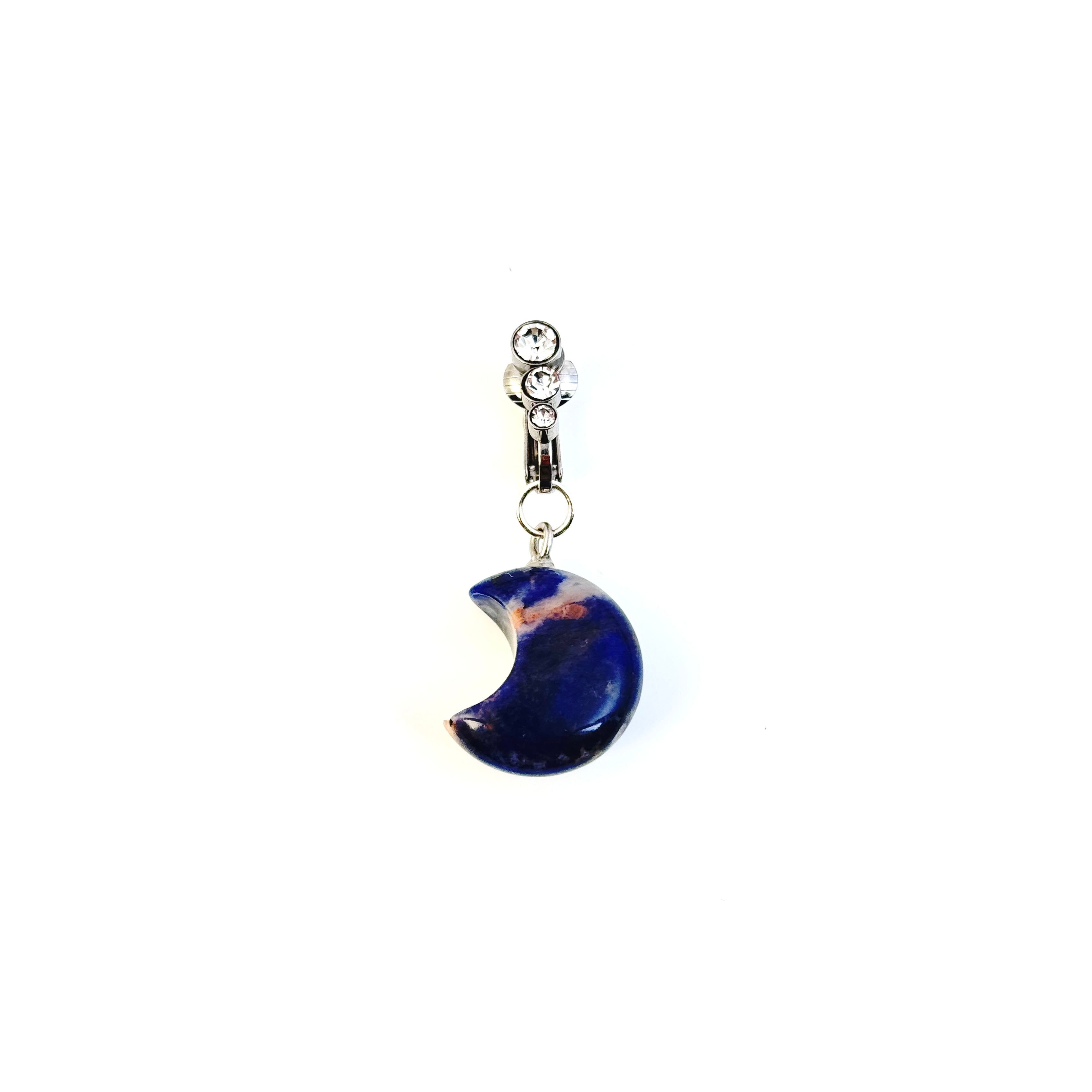 "Lunar Eclipse" Non-Piercing Navel Clip