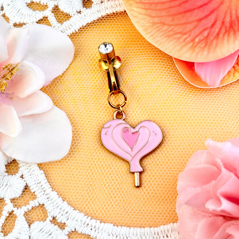 Sweetheart Lollipop Belly Clip