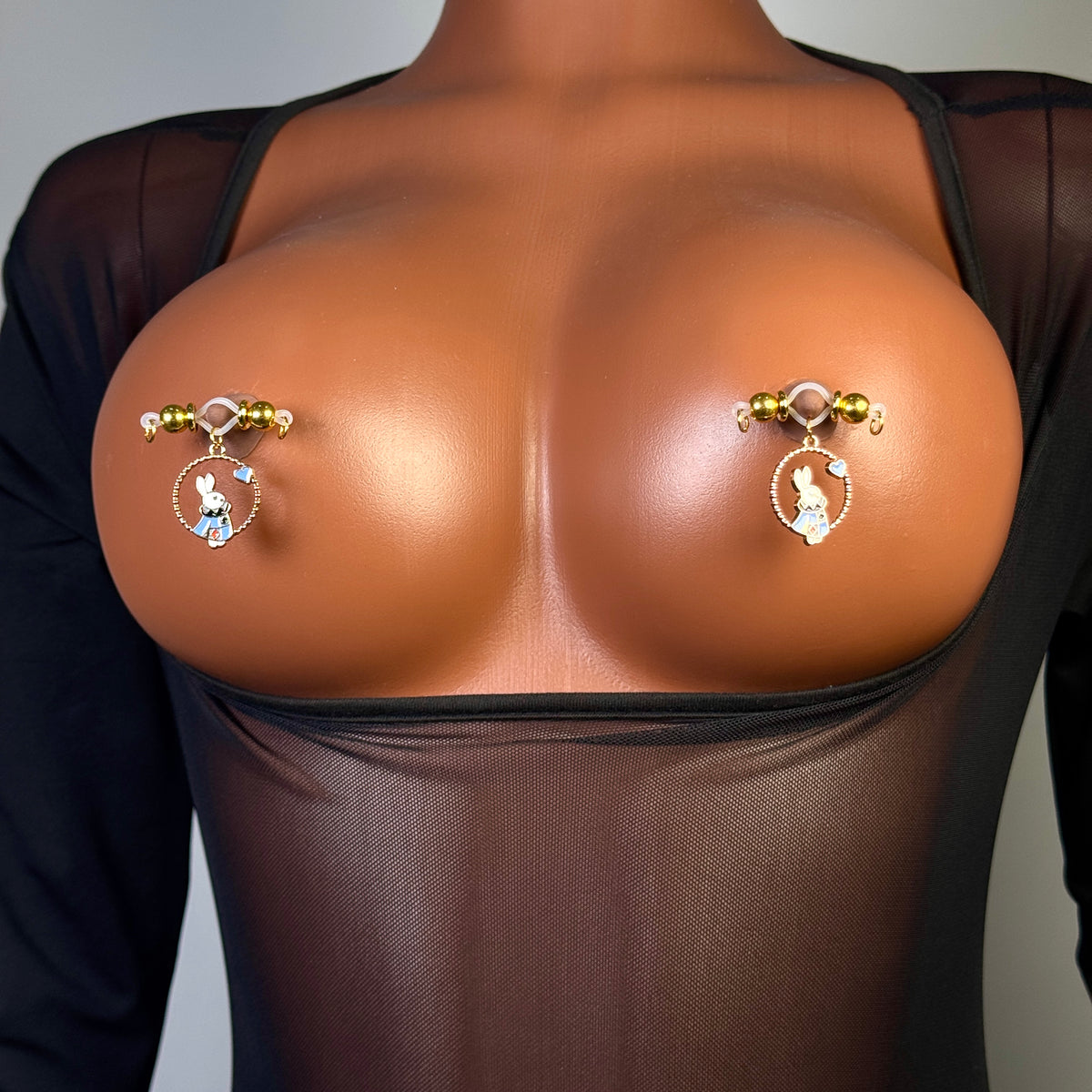 Playful Bunny Nipple Clamps