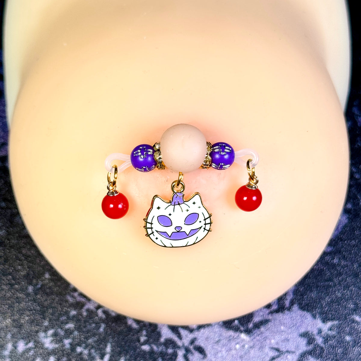 Witchy Cat Charm Chain