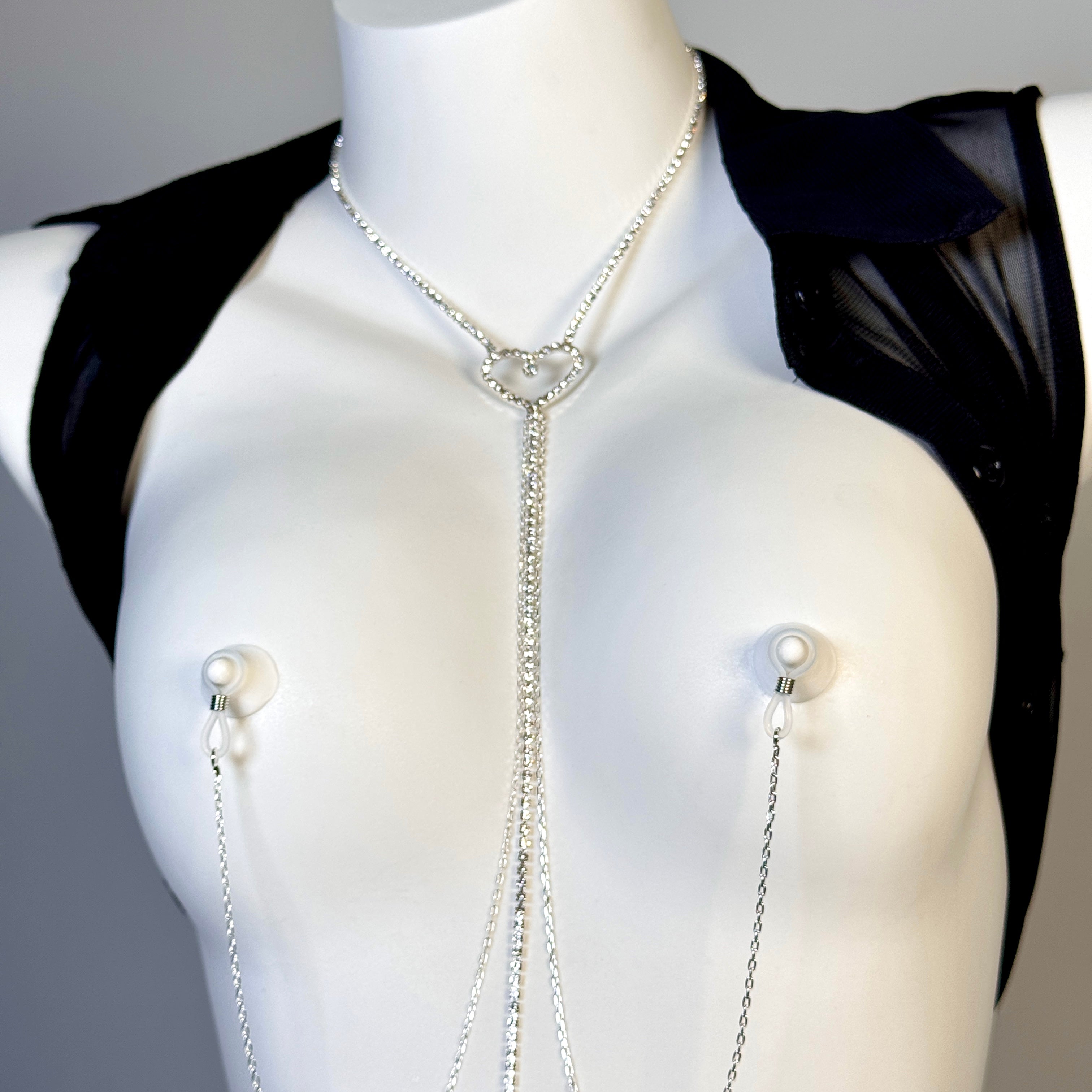 Crystal Spike Body Chain W
