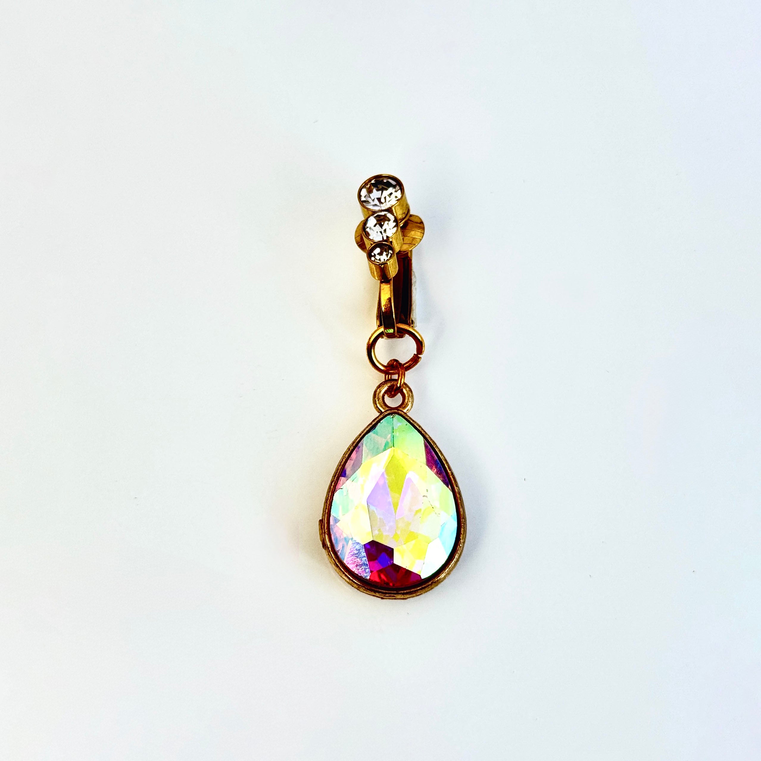 Aurora Crystal Drop Navel Clip™