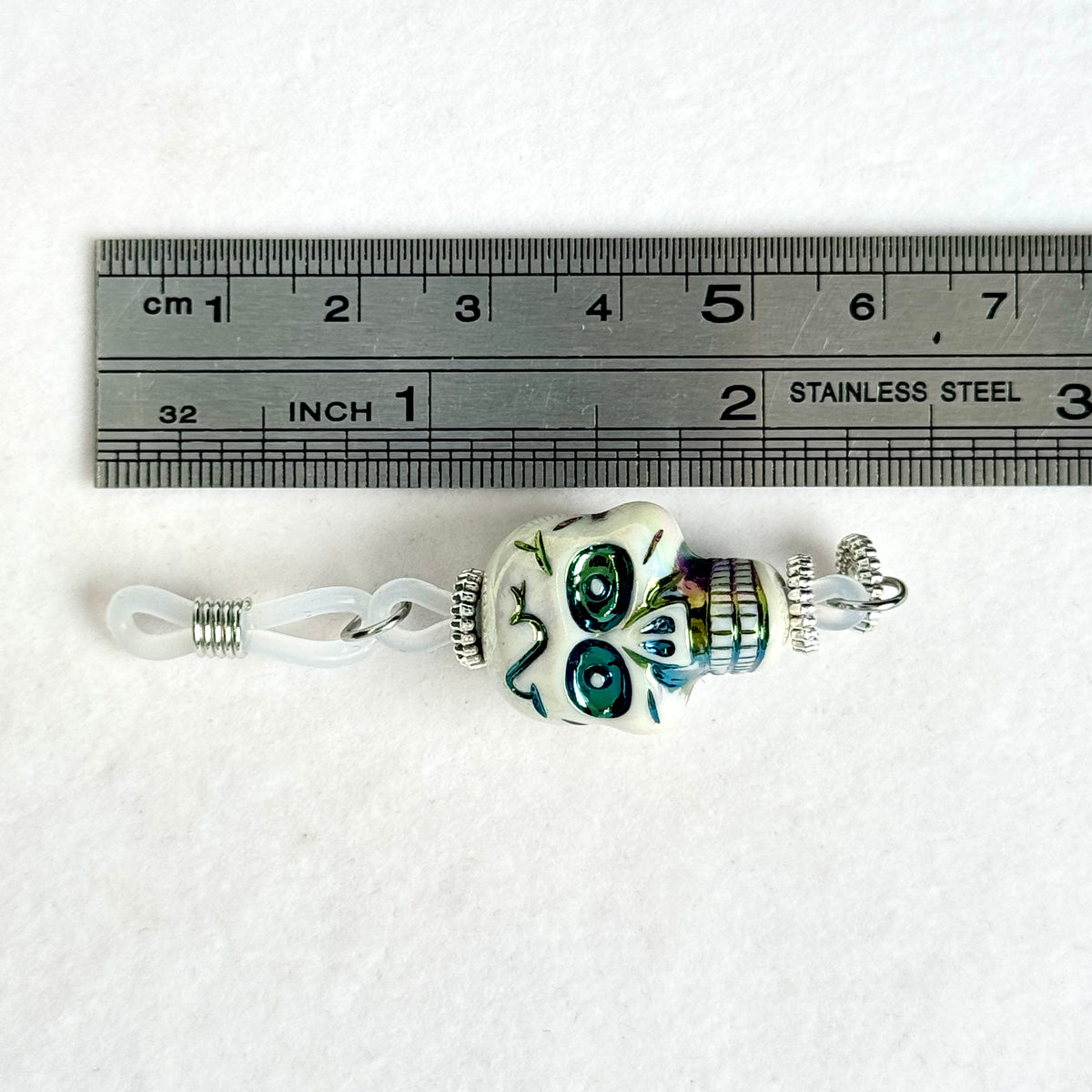 Midnight Skull Spirit Charm