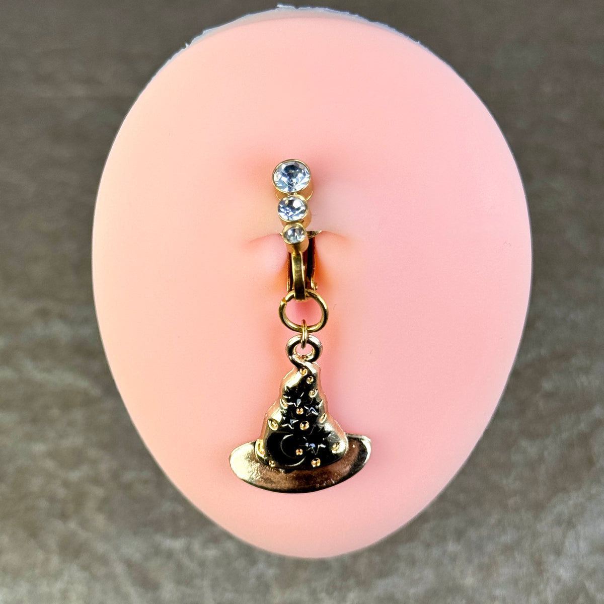Witch Hat Navel Charm