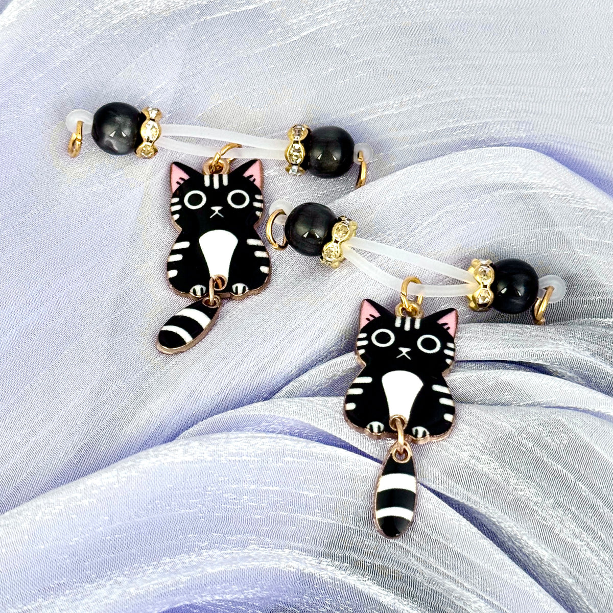 Midnight Kitty Nipple Clips