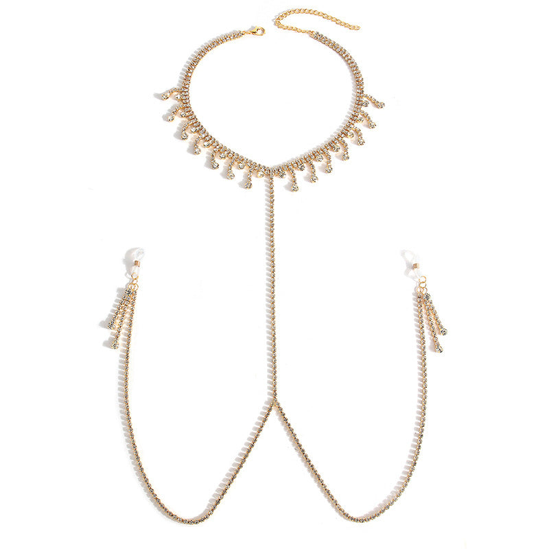 Cascade Crystal Torso Chain