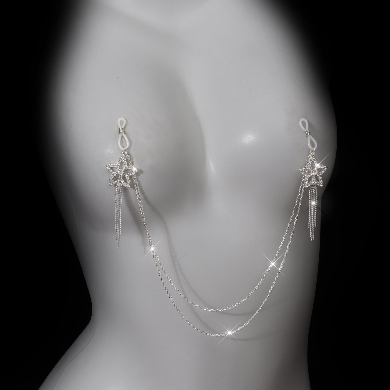 Stellar Crystal Drape Torso Chain