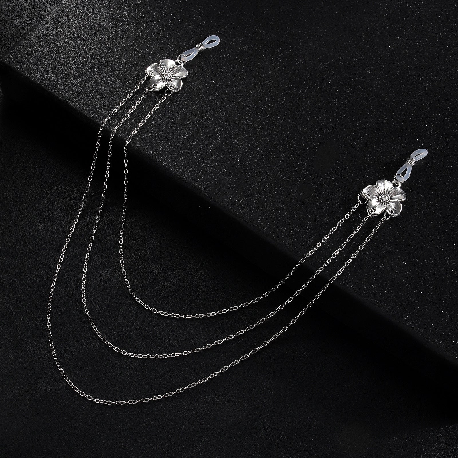 Silver Blossom Tiered Torso Chain