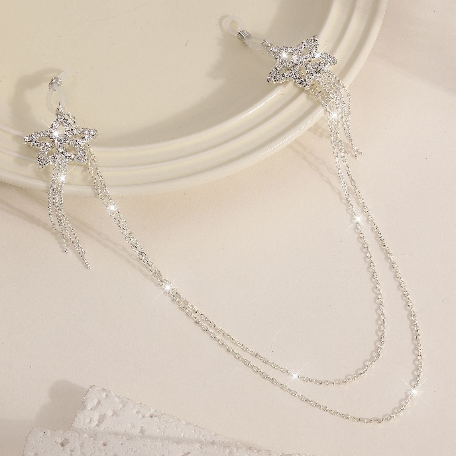 Stellar Crystal Drape Torso Chain