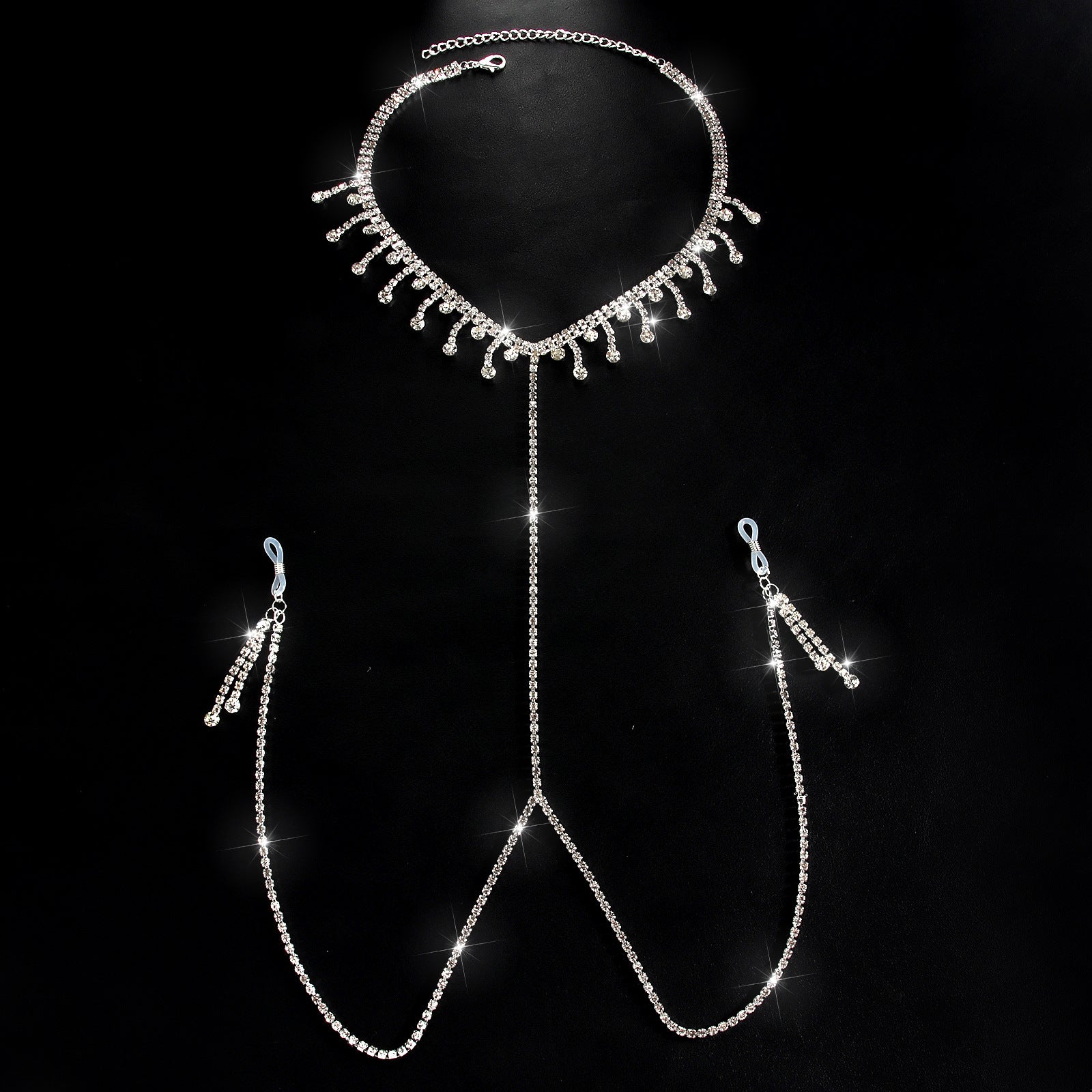 Cascade Crystal Torso Chain