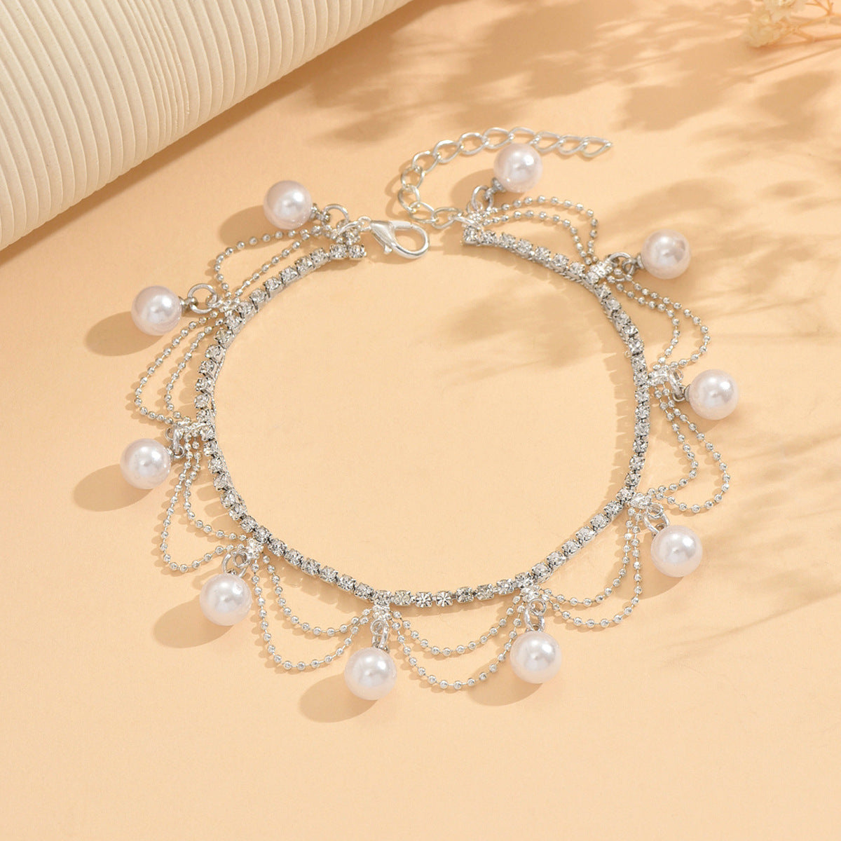 Pearl tassel chain
