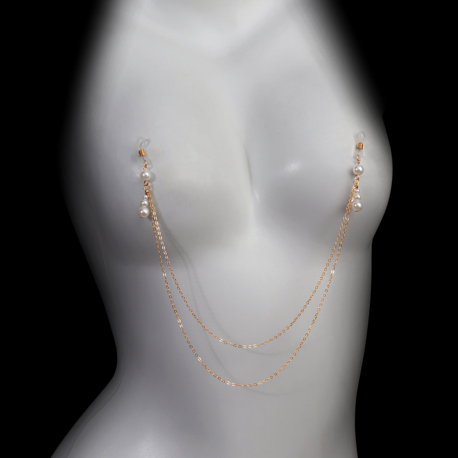 Pearl Tiered Torso Chain