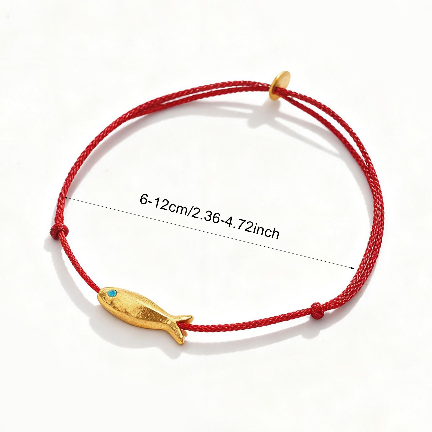 Lucky Cord Fish Anklet
