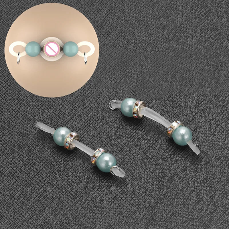 Sexy Nipple Clamps with Elastic Cord