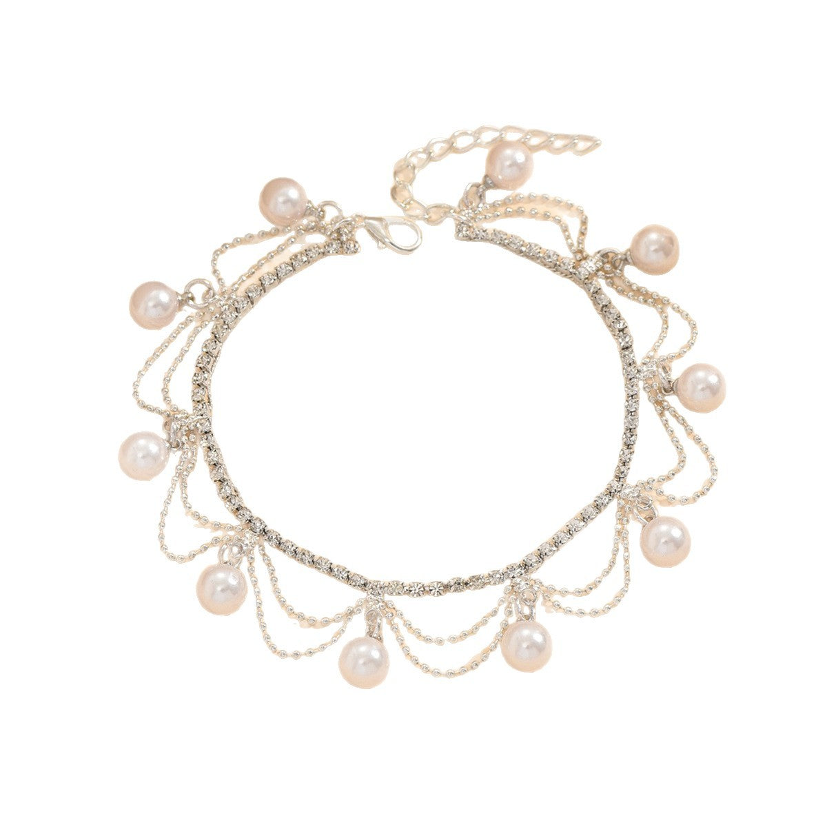 Pearl tassel chain