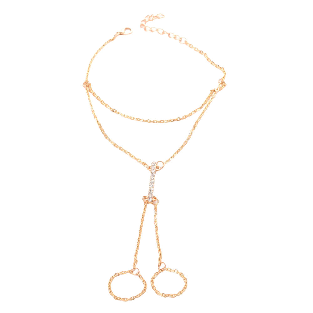 Ethnic style COS anklet