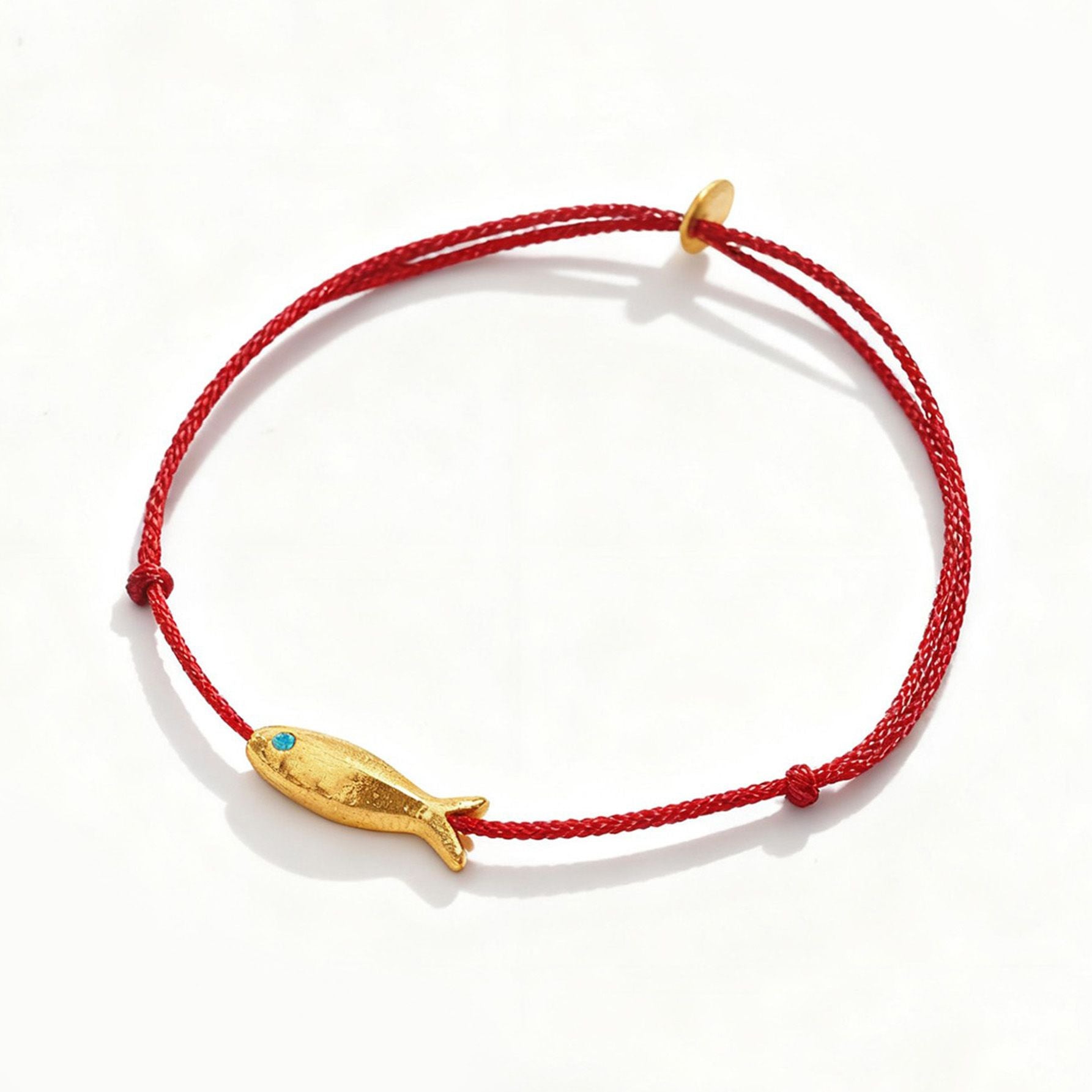 Lucky Cord Fish Anklet
