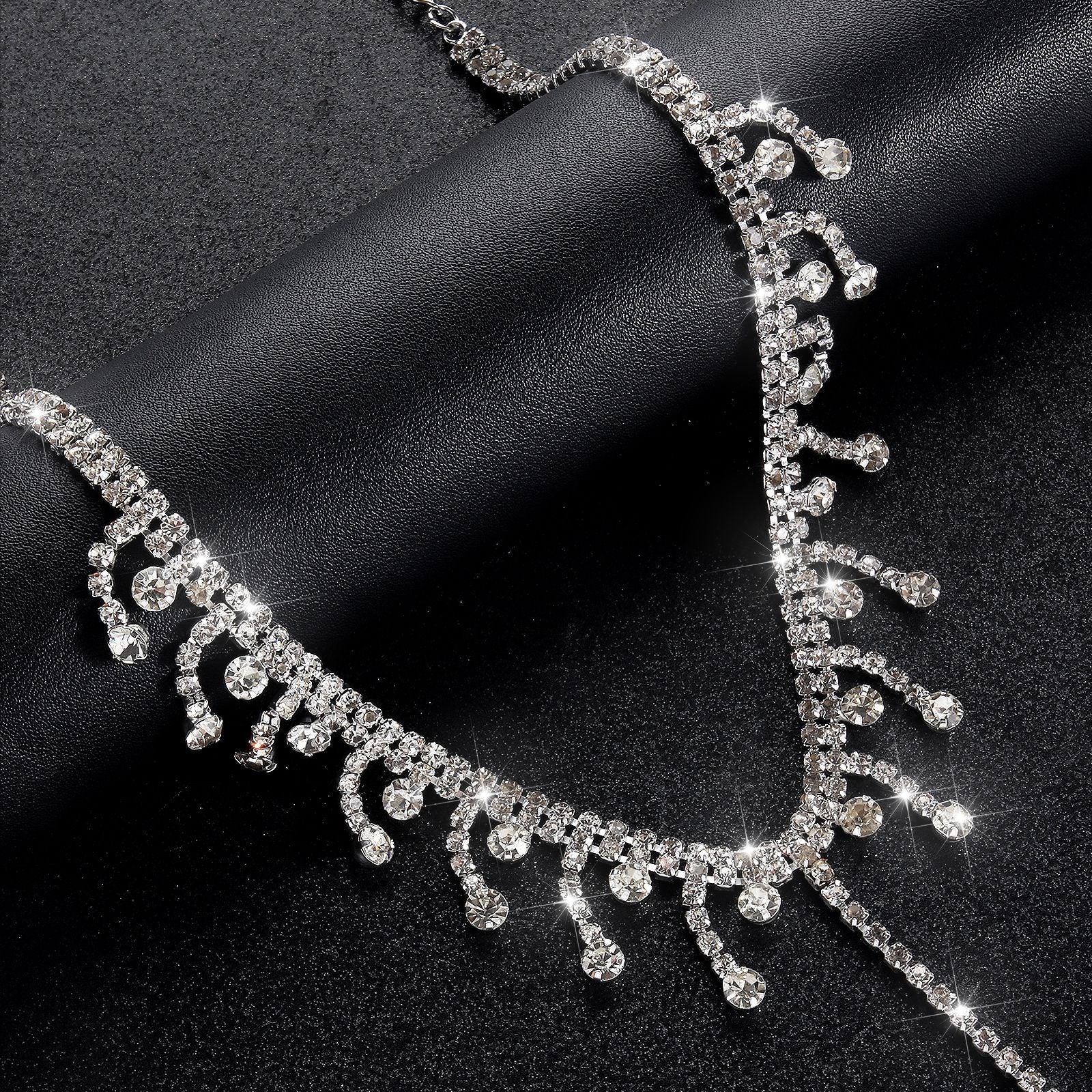 Cascade Crystal Torso Chain