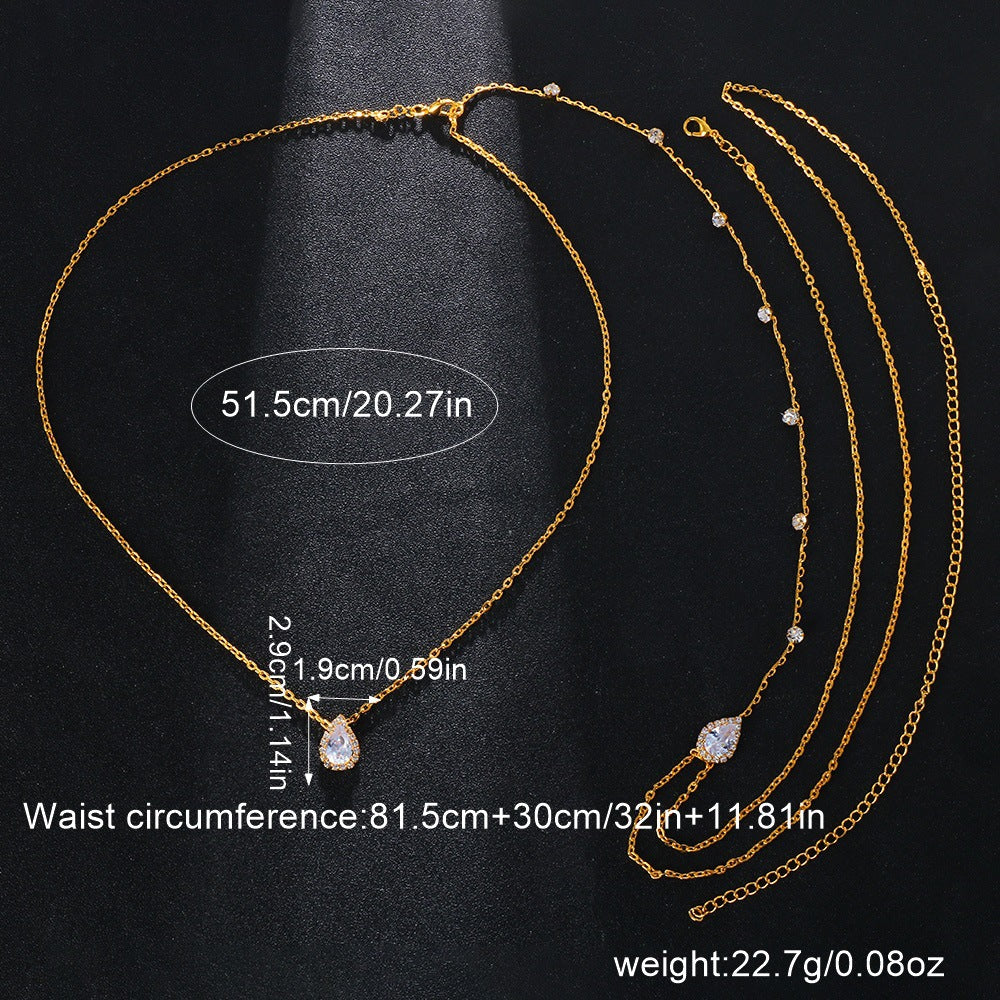 Luxury Waterdrop Chain