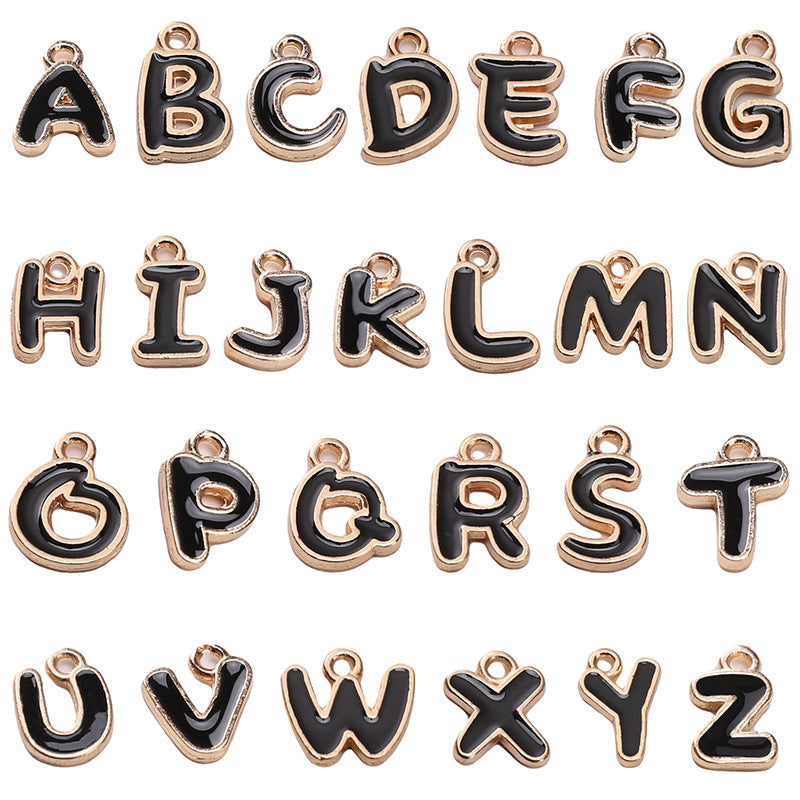 Customizable Letter Nipple Clamps