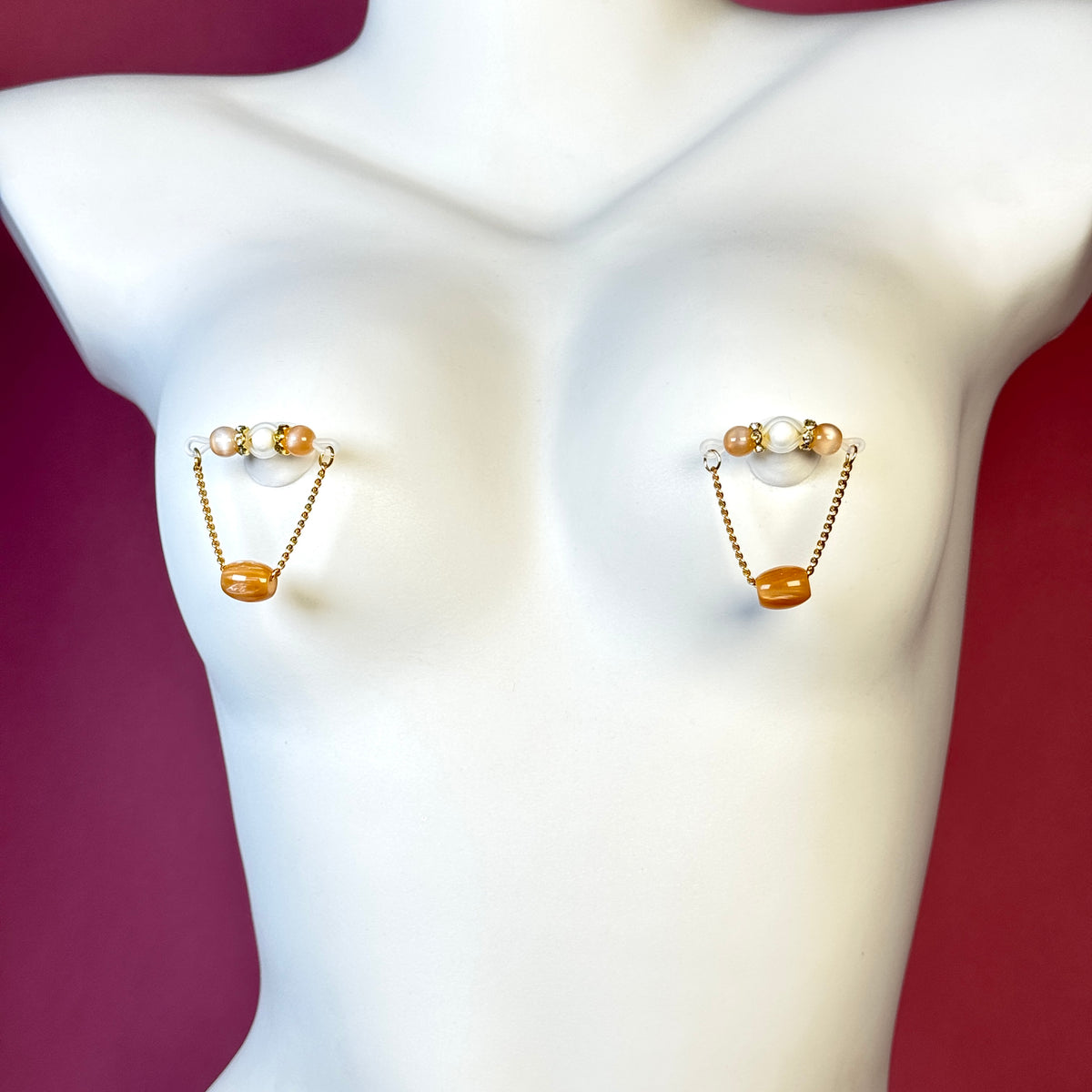 Natural Energy Stone Breast Clip