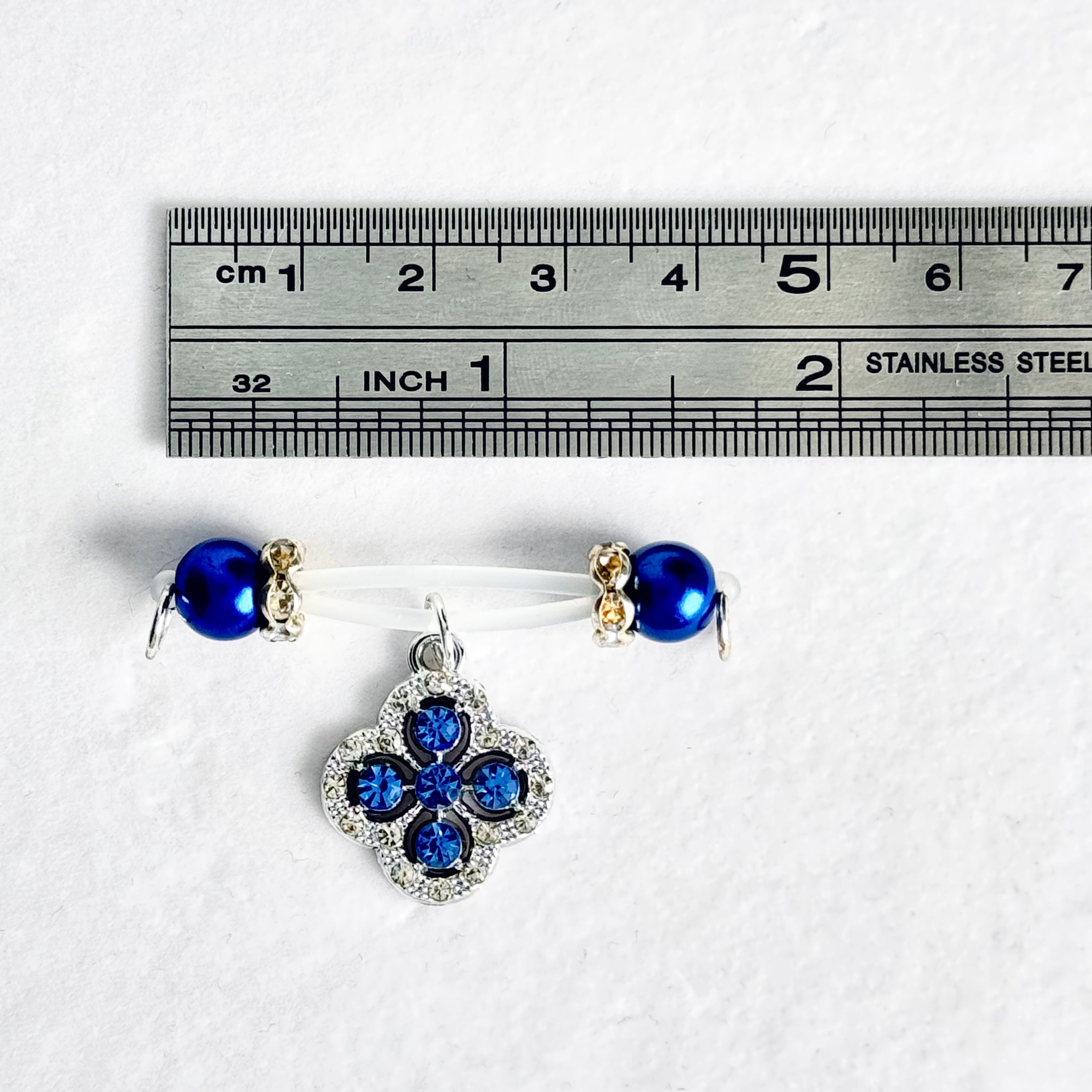 Sapphire Bloom Nipple Clamps