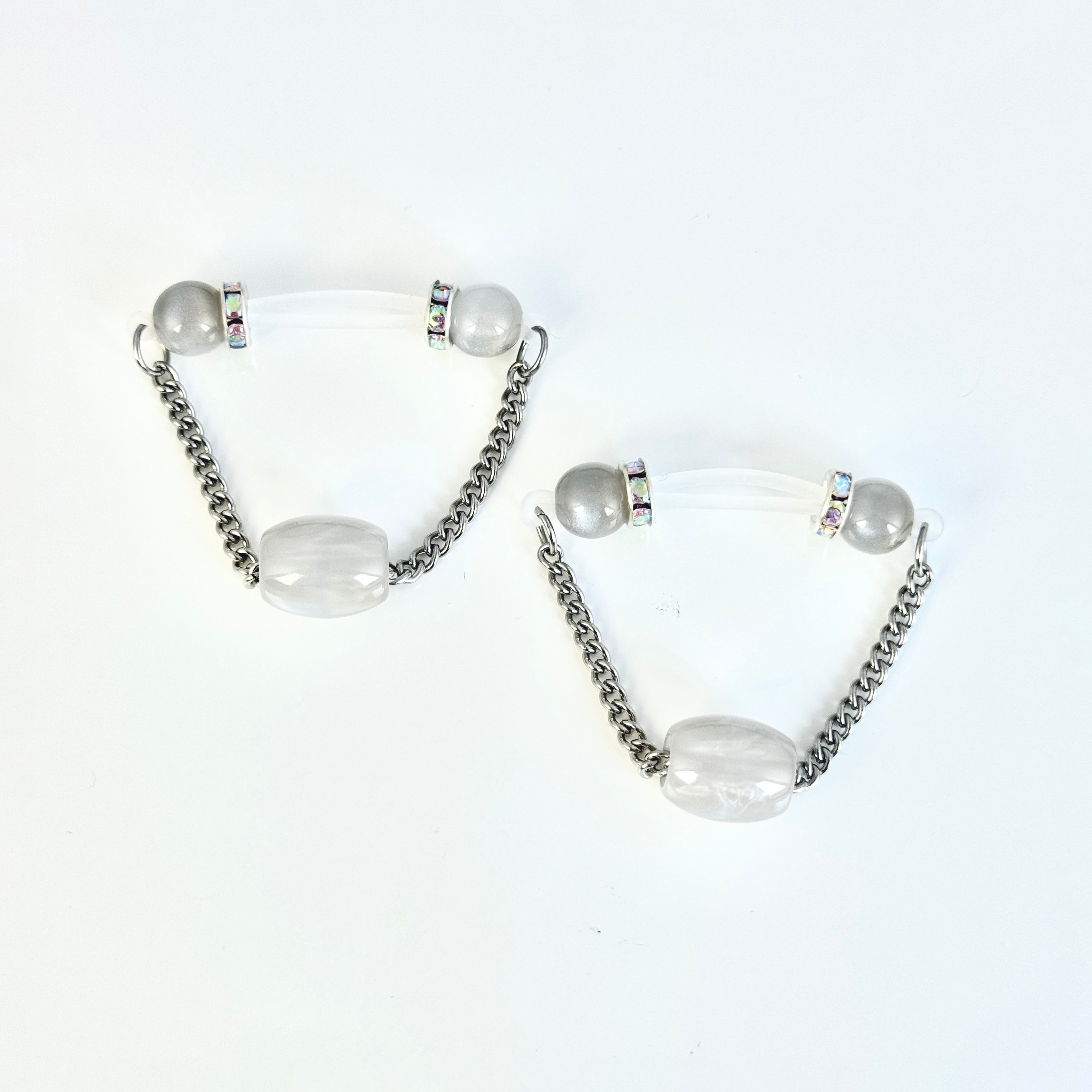 Frost Pearl Nipple Clamps