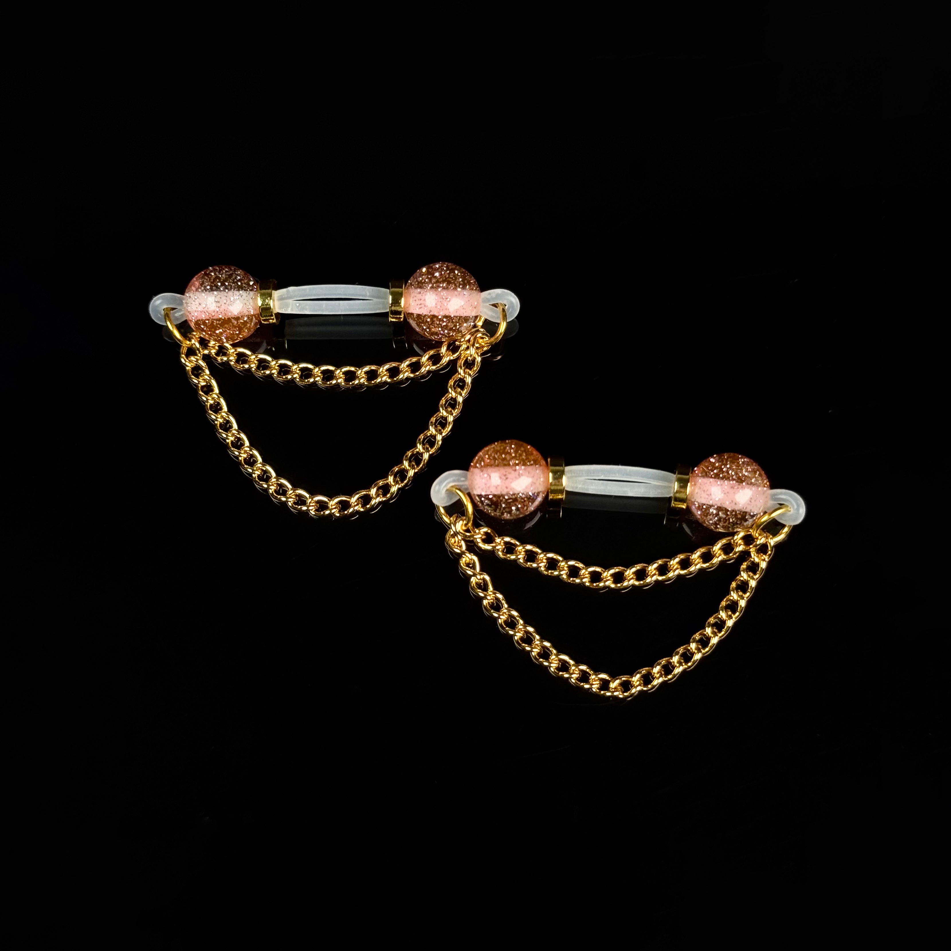 Blush Chain Nipple Clip