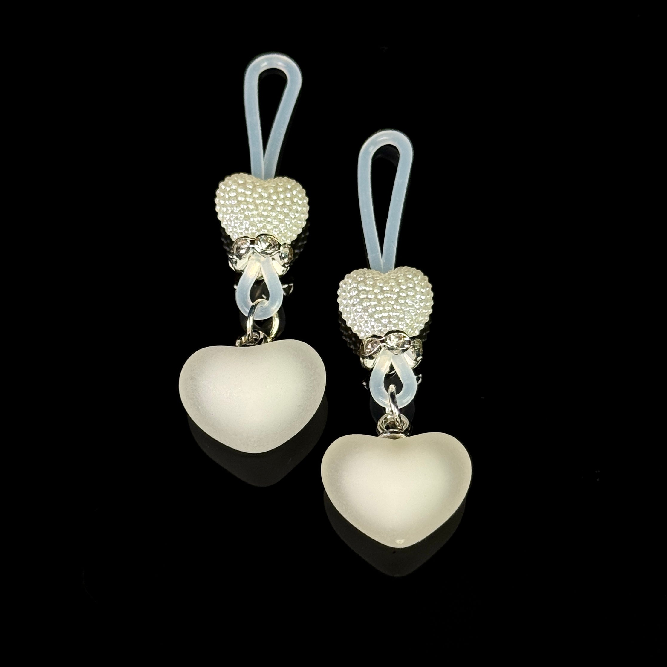 Ivory Heartbeat Clip