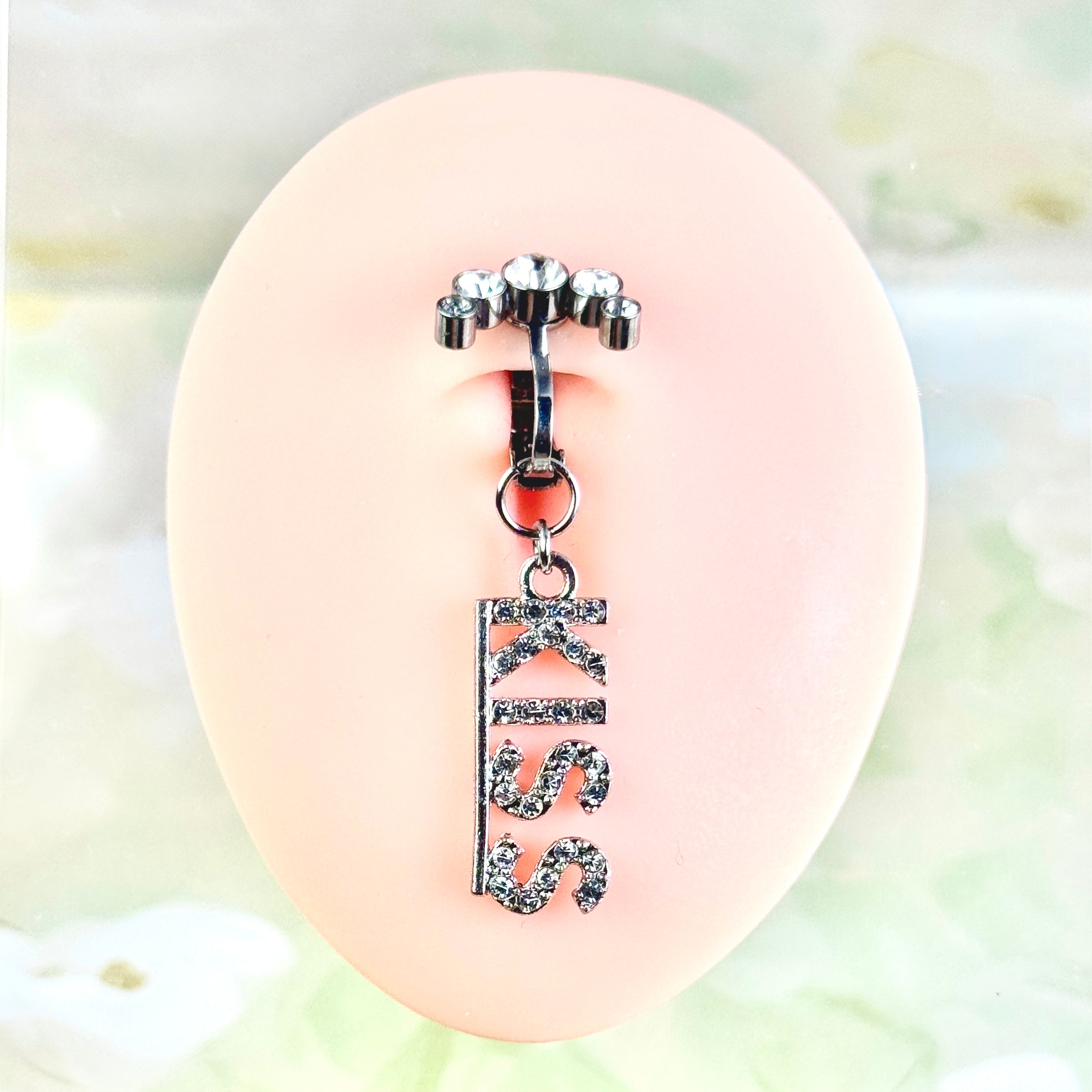 Luna Kiss Crystal Navel Clip™