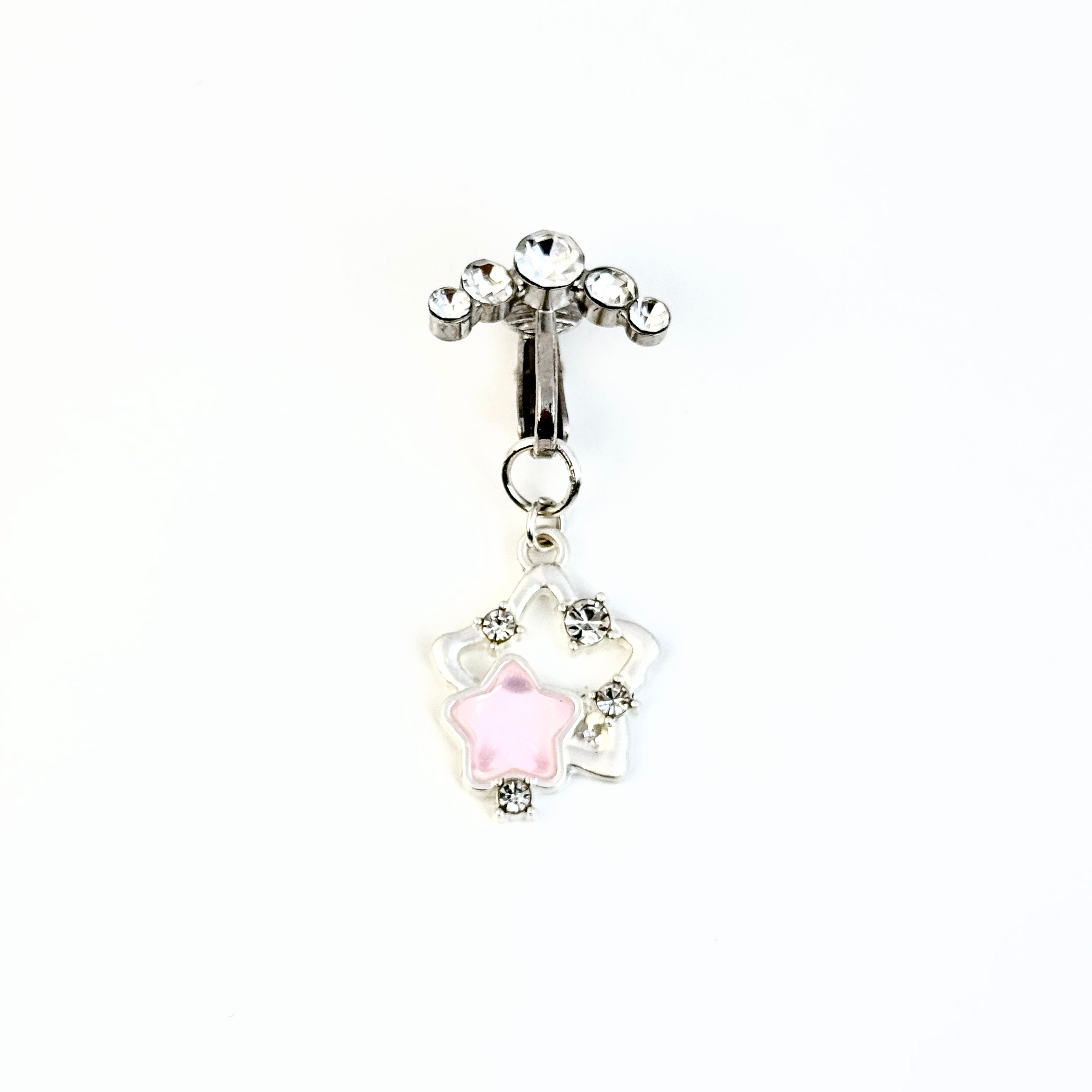 Fairy Star Crystal Non-Piercing Navel Clip