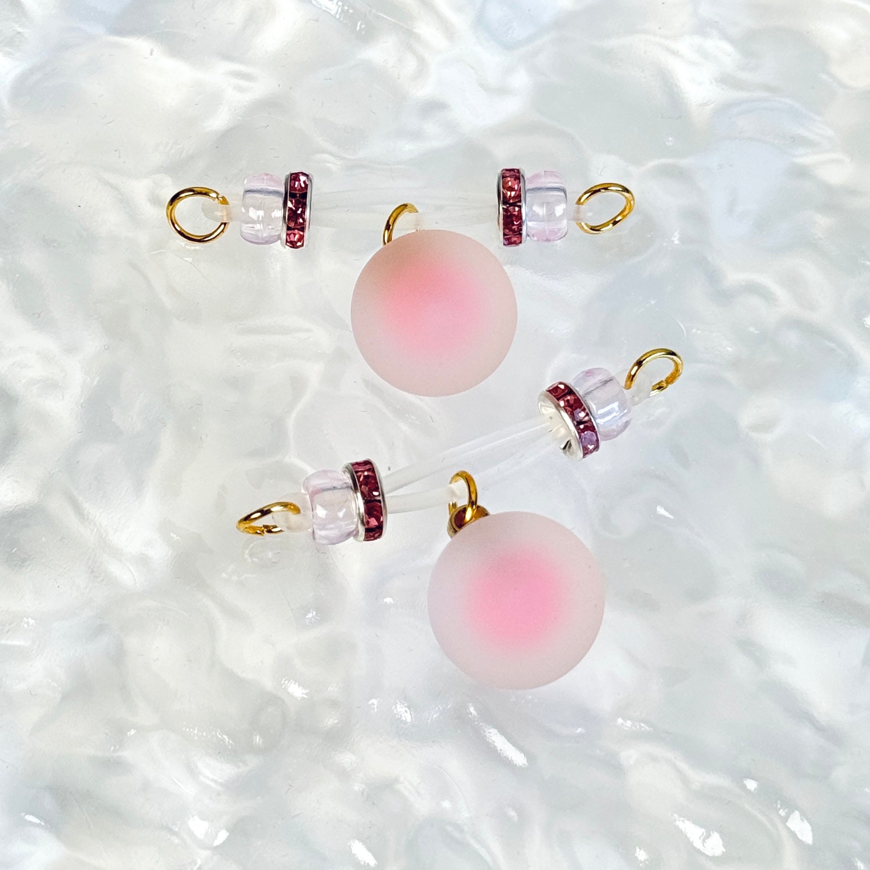 Luna Frost Nipple Jewelry Set