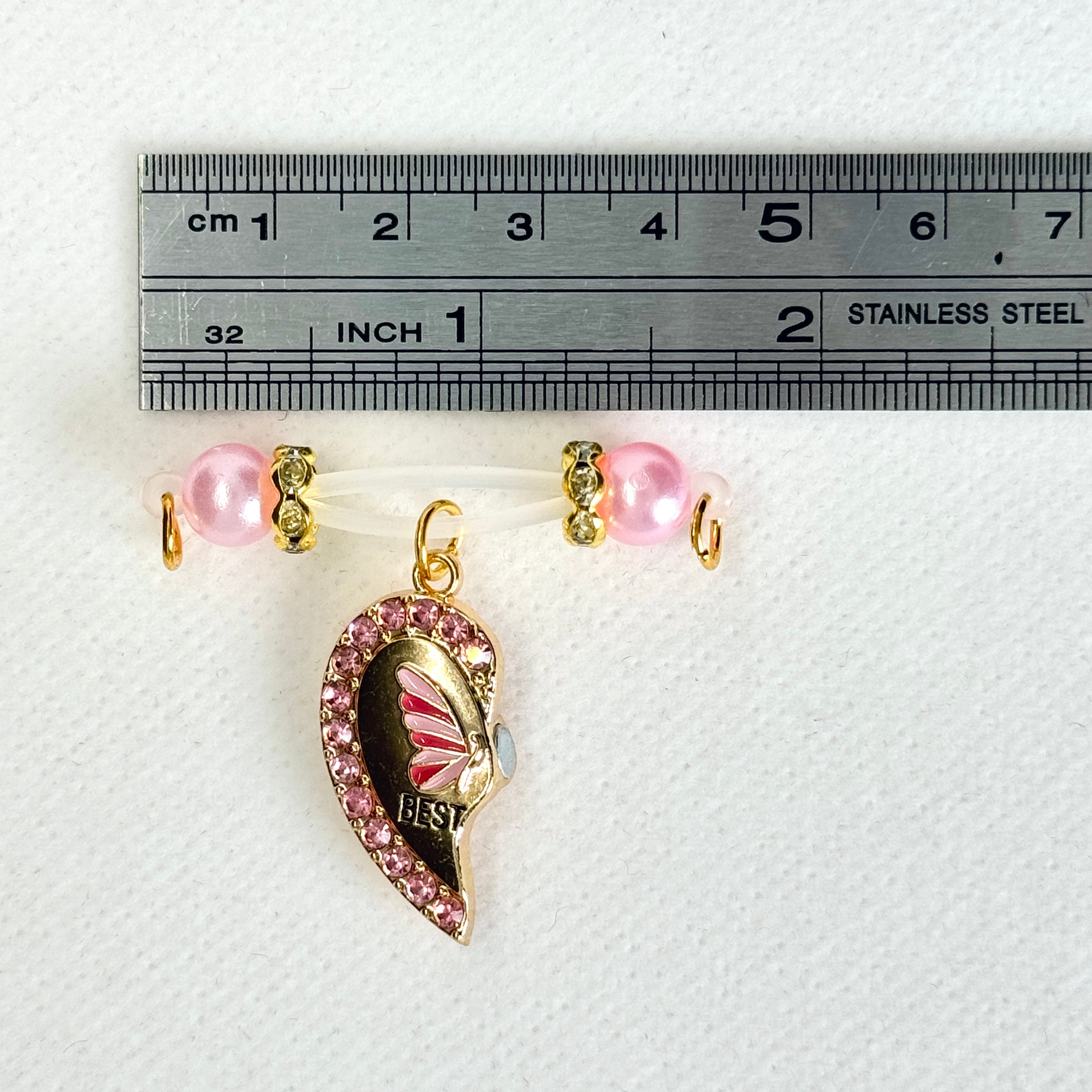Aurora Wings Bestie Heart Jewelry Set