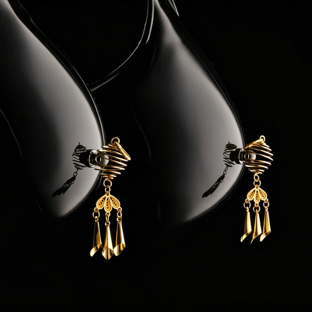 High-end bell-shaped ring