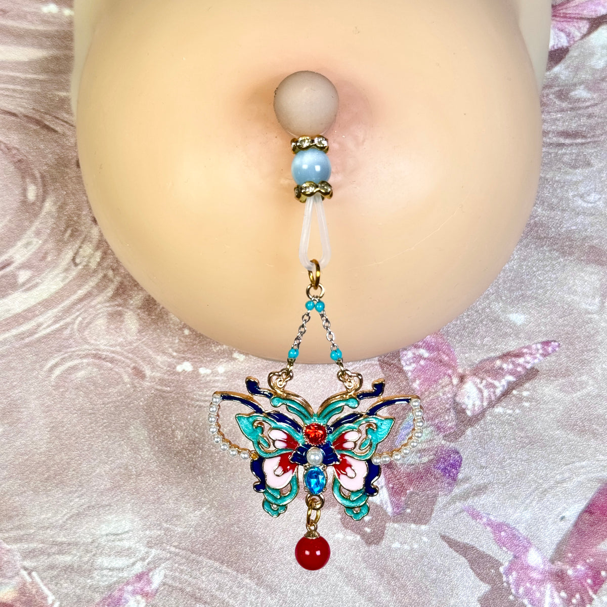 Enchanted Butterfly Nipple Clamps