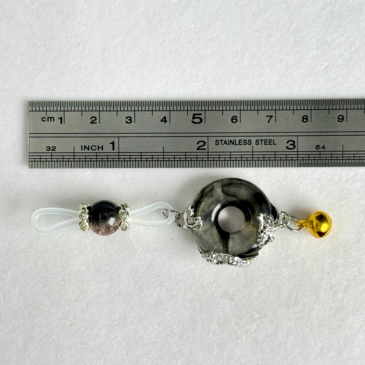 Black Moon Charm Nipple Jewelry