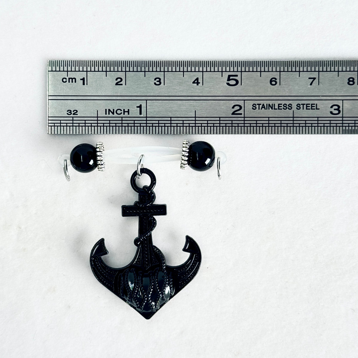 Halloween Pirate Anchor Fake Nipple Ring