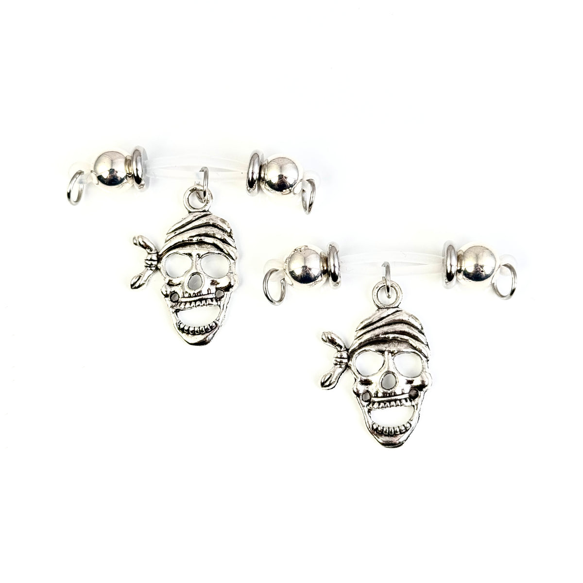 Masked Skull Nipple Clamps